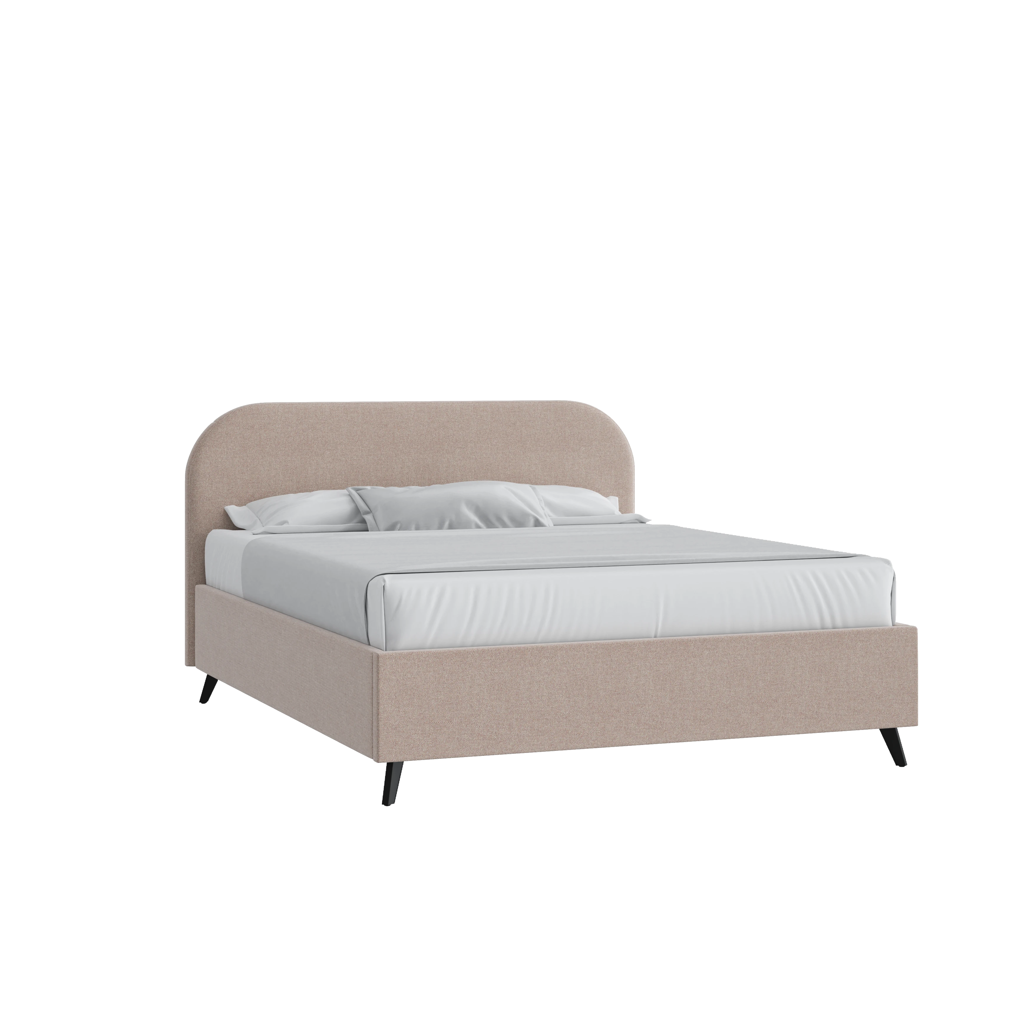 Кровать Грета 160х200 Багама 01 бежевый с подъемным механизмом