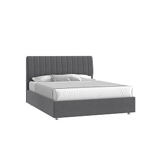 Кровать Танго 160х200 Багама 02 серый с низкими опорами