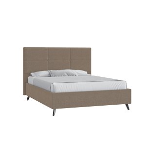 Кровать Мюнхен 160х200 Багама 01 бежевый высокие опоры