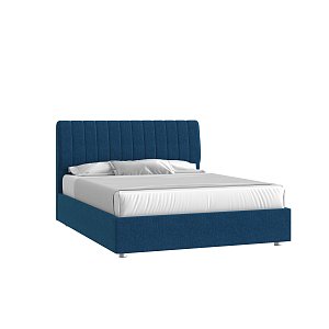 Кровать Танго 160х200 Багама 03 деним с подъемным механизмом с низкими опорами
